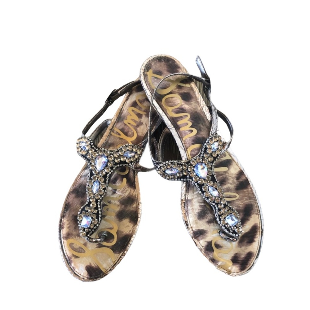Sam Edelman Embellished Sandals - Picture 2 of 9